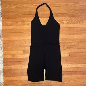 Aritzia Black Halter Neck Jumpsuit
